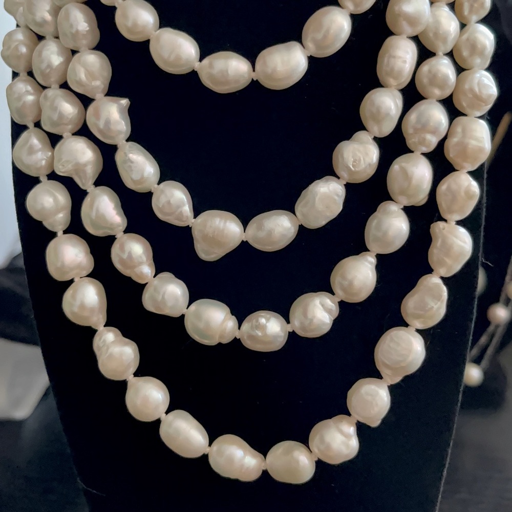 Simply Cultured Freshwater Pearl Necklace